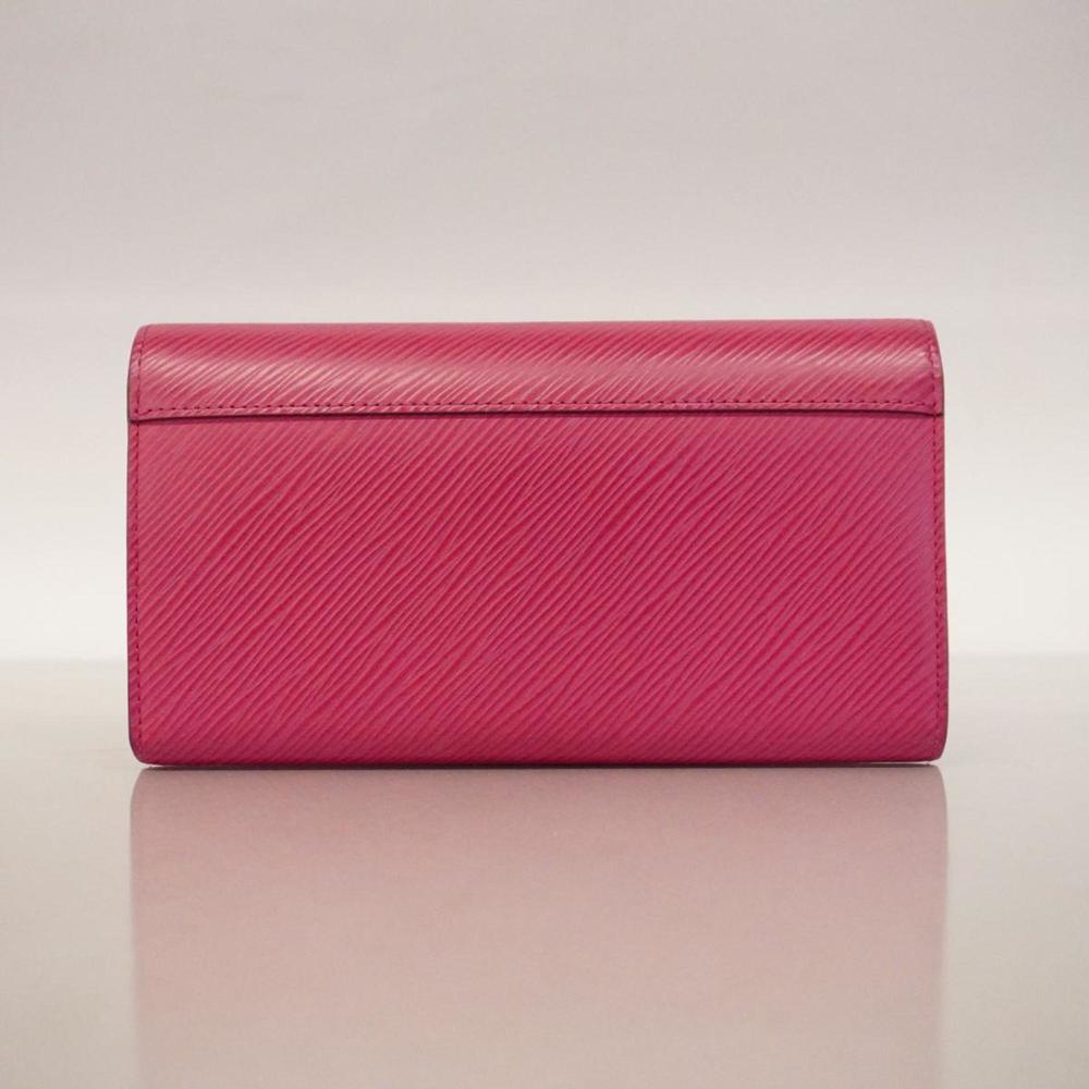 Louis Vuitton Long Wallet Epi Portefeuille Twist M62362 Hot Pink Ladies - Picture 13 of 13